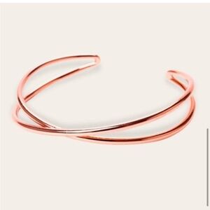 Tribe Alive rose gold cuff bracelet
